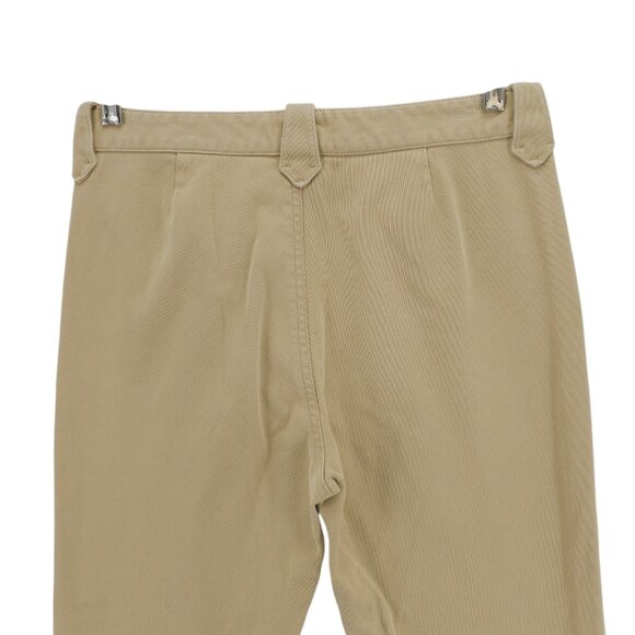RALPH LAUREN Equestrian Pants Cream Color Cotton Stretch Size 6 - Picture 6 of 9